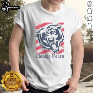 Official Chicago Bears American Heritage Wordmark Shirt featuring a bold wordmark design