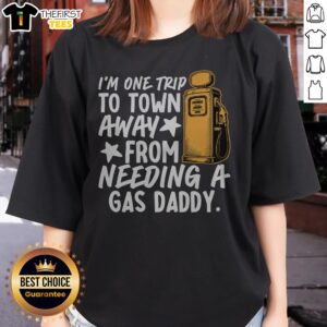 Nice Country Gas Daddy Southern Humor Ladies Shirt featuring a fun southern humor design for women.