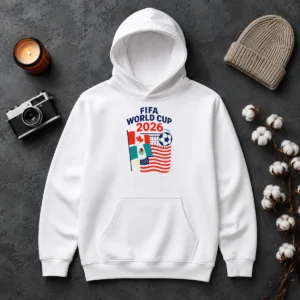 Awesome FIFA World Cup 2026 Canada Mexico United States Soccer Hoodie
