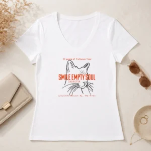 Nice Smile Empty Soul Cabretta 20 Years Of Vultures Tour Madison WI The Annex V-Neck Shirt