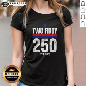 Pretty Two Fiddy 250 17762026 USA Ladies Shirt