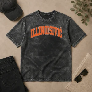 Pretty Illinoisivic Il Balkan Ball Washed T-Shirt