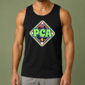 Premium CF PCA 4 Baseball Diamond Mascot Design Logo And Team Pride Sport Performance Tank Top