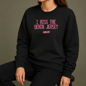 Official I Miss The Denim Jersey Mib26 New York Mets Sweater