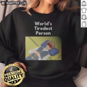 Awesome Okita Sougo World'S Tiredest Person Gintama Sweatshirt featuring a vibrant graphic design.