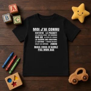 Good Moi Jai Connu Rintintin Le Pschitt Les Cadeaux Bonux Mai 68 Zorro Mais Vous Kids T-Shirt