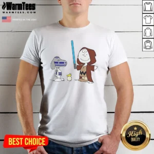 Hot Charlie Brown Snoopy Woodstock Star Wars R2 D2 BB 8 Mashup Character