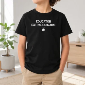 Happy Top Educator Extraordinaire Kids T-Shirt