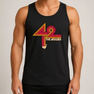 Pretty The Hitchhiker'S Guide To The Galaxy 42 The Ultimate Answer Tank Top