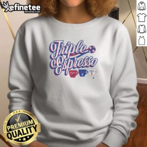 Good Mallory Swanson Trinity Rodman & Sophia Wilson Triple Espresso sweatshirt featuring a cozy design.