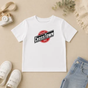 Awesome Chicago Crosstown Trail City Hiking Urban Route Path Outdoors Transit Map Kids T-Shirt