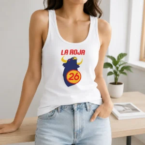 Pretty Spain La Roja World Cup 2026 National Football The Red One Tank Top