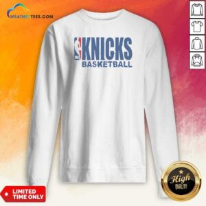 Pretty New York Knicks NBA Basketball sweatshirt optimized for showcasing the vibrant team colors and logo.