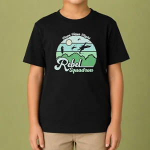 Nice Hope Takes Flight Rebel Squadron Kids T-Shirt