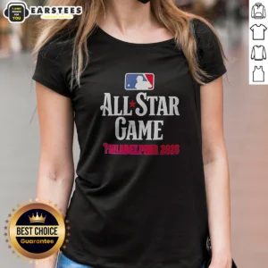 Top Philadelphia 2026 MLB All Star Game USA 250 Ladies Shirt