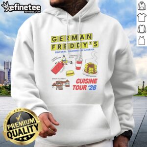 Pretty German Freddys Cultural Learnings Of America Cuisine Tour 26 Waffles Gas Hoodie