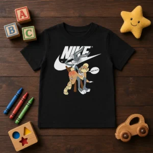 Nice Nike Bugs Bunny Spanking Lola Kids T-Shirt