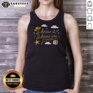 Official I Knew It I Knew You Cowboy Hat Rope Lettering Western Tank Top