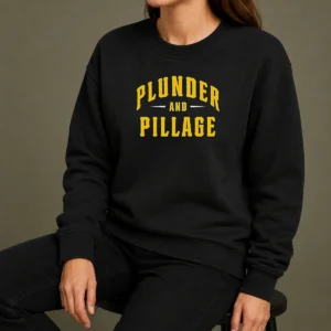 Official Plunder And Pillage Pittsburg PA Logo Sweater