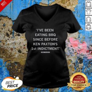 Original Talarico Eating BBQ V Neck Optimized t-shirt featuring a BBQ graphic design