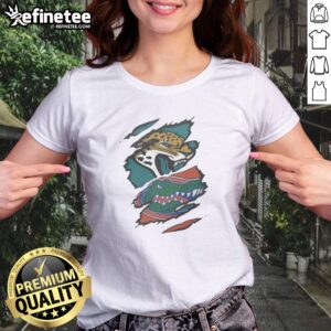Good Jacksonville Jaguars Florida Gators NFL College Football girlt shirt featuring team colors and logo