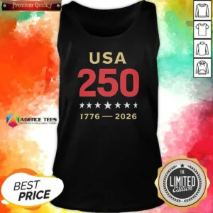 Good USA 250 1776 2026 Patriotic American Independence Anniversary Tank Top