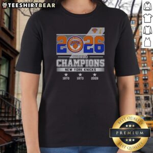New York Knicks NBA World Champions 1970 1973 2026 Ladies Shirt