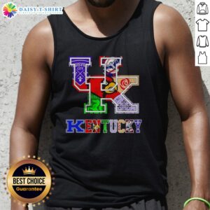 Top KY Wildcats Cardinals Loucity Racing Lexington UK Logo Tank Top featuring vibrant team colors and logo