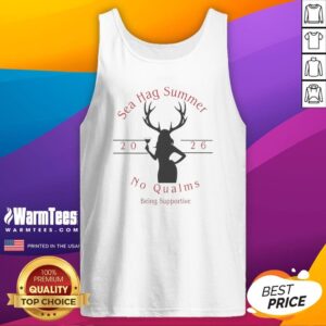 Nice Sea Hag Summer No Qualms 2026 tank top featuring a sleeveless design perfect for summer wear