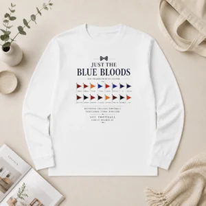 Top Just The Blue Bloods The Tradition Runs Deeper Long Sleeve Shirt