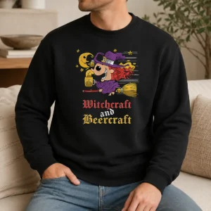Pretty Witchcraft And Beercraft Sweater