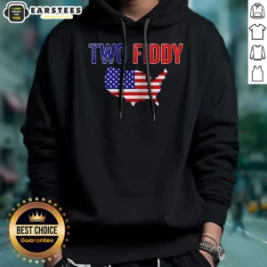 Nice United States Map Two Fiddy Hoodie in dark gray, featuring a detailed U.S. map graphic on the front