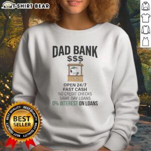 Premium Snoopy Dad Bank Open 24 7 Fast Cash No Credit Checks Same Day Loans 0 Interest One Loans Sweatshirt in soft fabric