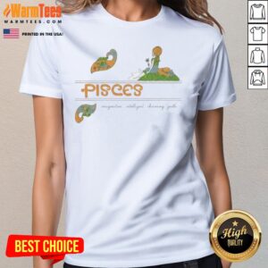 Nice Olivia Rodrigo Pisces Imaginative Intelligent Charming Gentle ladies tee featuring a unique design