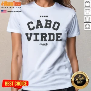 Top World Cup 2026 Capelli Cabo Verde Ladies Shirt
