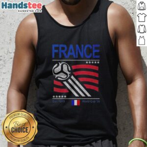 Pretty France National Team Est 1919 World Cup 2026 Soccer Football Fan Tank top in vibrant colors