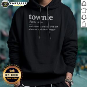 Top Townie Noun Meaning Definition hoodie in a cozy, casual style perfect for everyday wear.