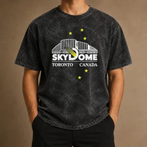Premium Toronto Blue Jays MLB Skydome Toronto Canada Stadium Washed T-Shirt