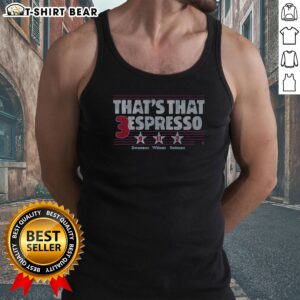 Pretty Mallory Swanson Trinity Rodman & Sophia Wilson That'S That 3 Espresso Tank top displayed in a modern setting.
