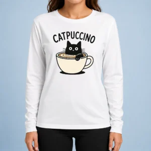 Original Catpuccino Long Sleeve Shirt