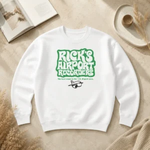 Hot Tom Petty Rick'S Airport Recorders The Best Round Sweater