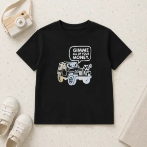 Hot Gimme All Of Your Money Kids T-Shirt