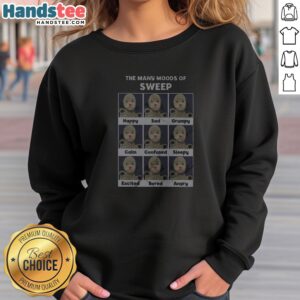 Top Sooty The Many Moods Of Sweep Sweatshirt
