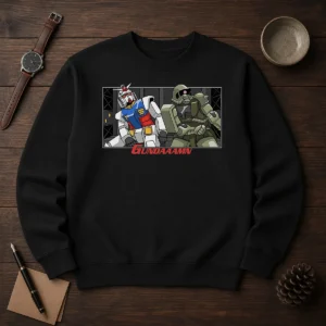 Hot Gundaaamn Gundam Damn Meme Sweater