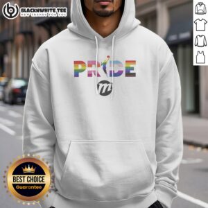 Top Phoenix Mercury 2026 WNBA Pride LGBT Flag Hoodie featuring vibrant colors and a bold design.