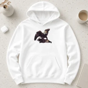 Top Bald Eagle Attacking Canada Goose Hoodie