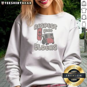 Official Respect Your Elders Gamer Humor Switch And NES Controller Sweatshirt