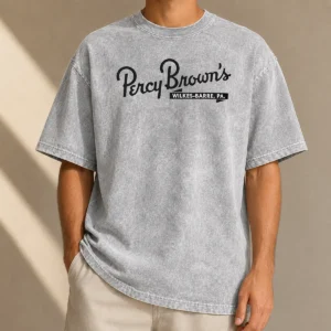 Top Percy Brown'S Wilkes Barre PA Washed T-Shirt