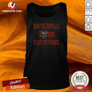 Awesome San Francisco Giants Baseball Is For Everyone LGBT Tank Top