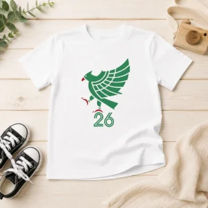 Top Mexico Soccer Team World Cup 2026 National Football Go El Tri Kids T-Shirt